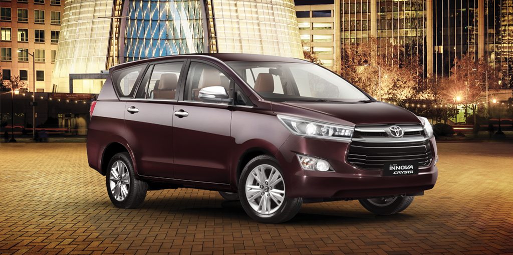 High demand of Toyota Innova Crysta helps it clock 67,500 unit sales in India