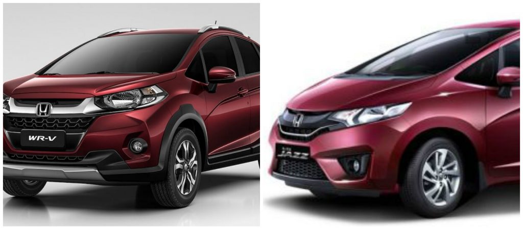 Honda WR-V Vs Jazz: Prices in India