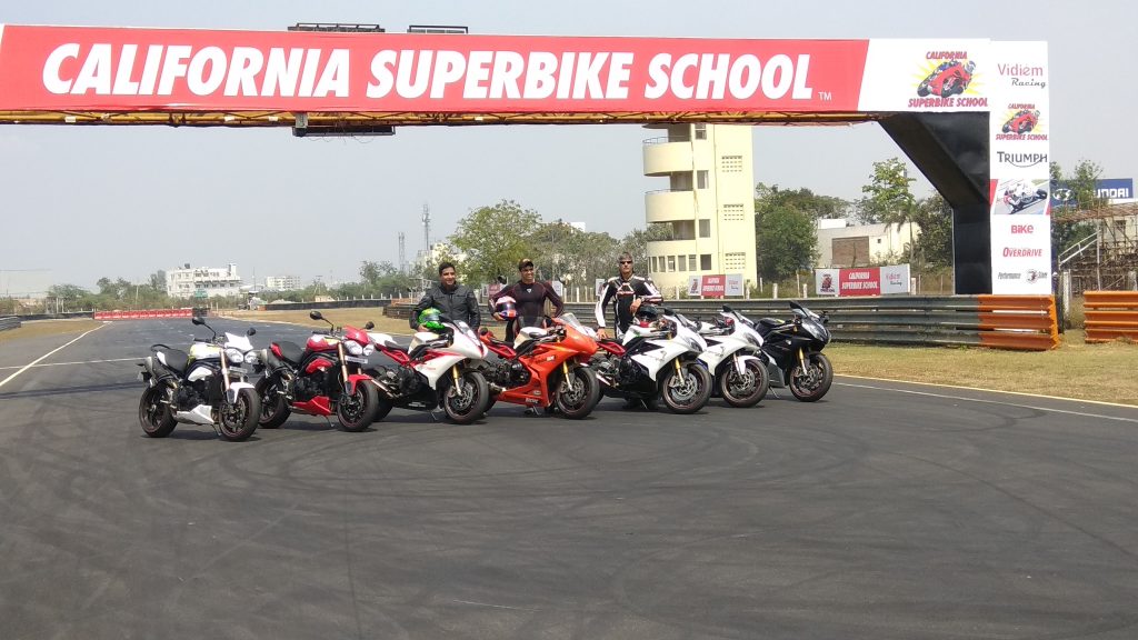 Triumph Motorcycles India continues its association with California Superbike School (CSS) for third consecutive year