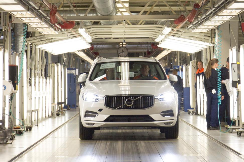 India bound Volvo XC60 productions commences in Sweden