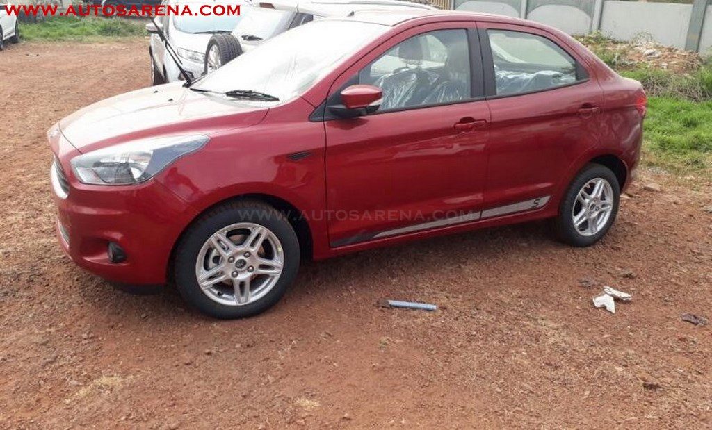 Upcoming Ford Figo Aspire Sport spotted ahead of its launch!