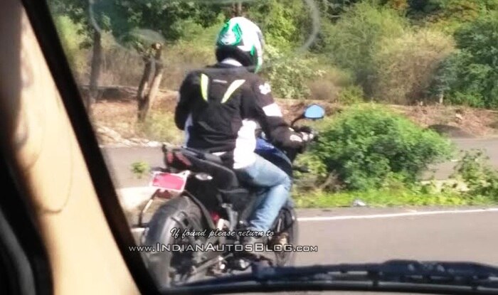 Bajaj Pulsar NS 160 Rear Profile spied testing in India