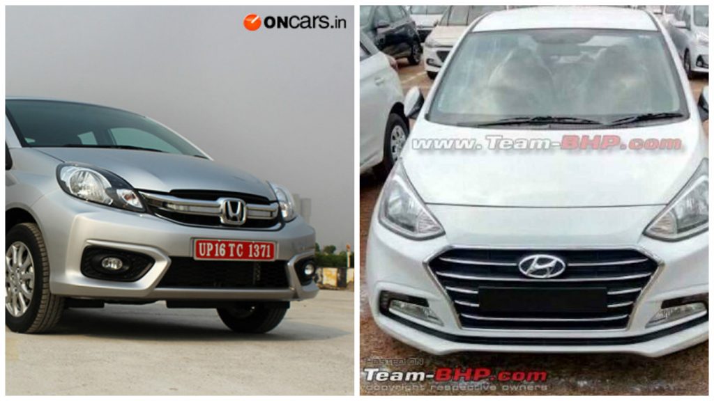 2017 Hyundai Xcent facelift vs Honda Amaze: Expected price, features and specifications