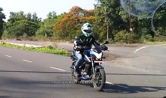 Bajaj Pulsar NS 160 Spied testing in India