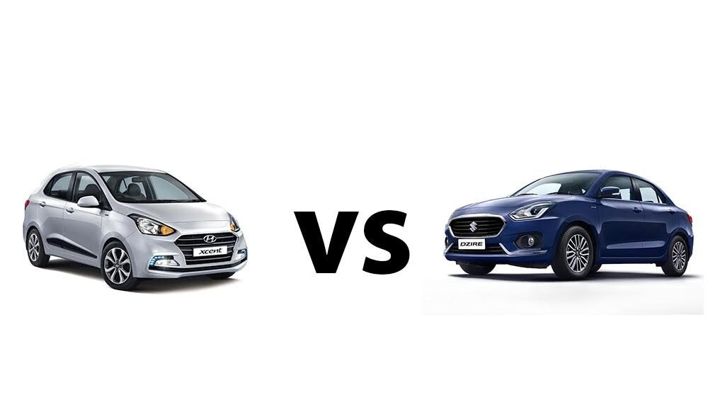 2017 Maruti Suzuki Dzire Vs Hyundai Xcent : Price, features, specifications comparison