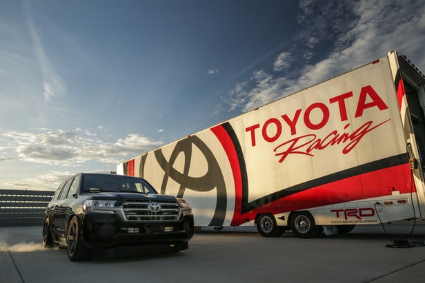 Toyota’s ridiculously modified LandCruiser becomes fastest SUV on earth