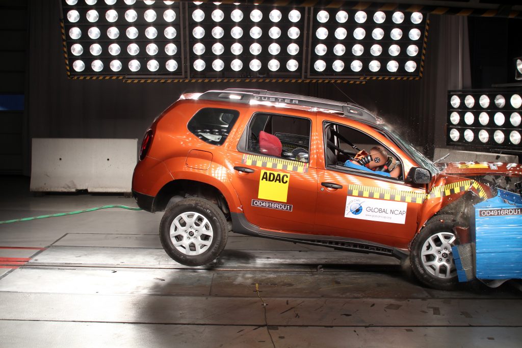 Renault Duster fails global NCAP crash test