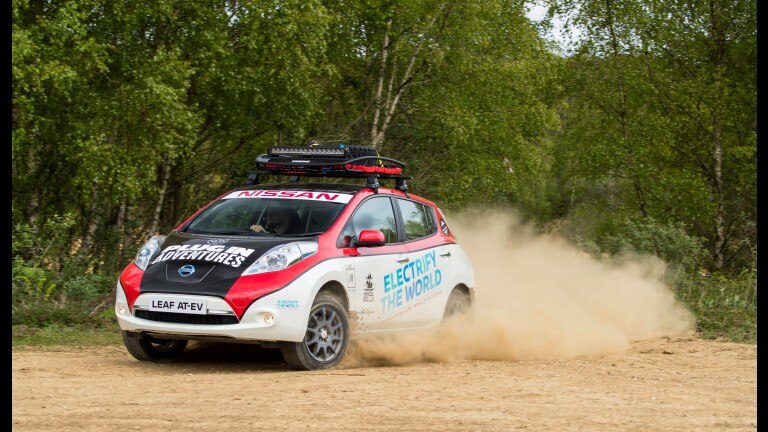 Nissan Leaf: The first EV ever to take a shot at Mongol rally