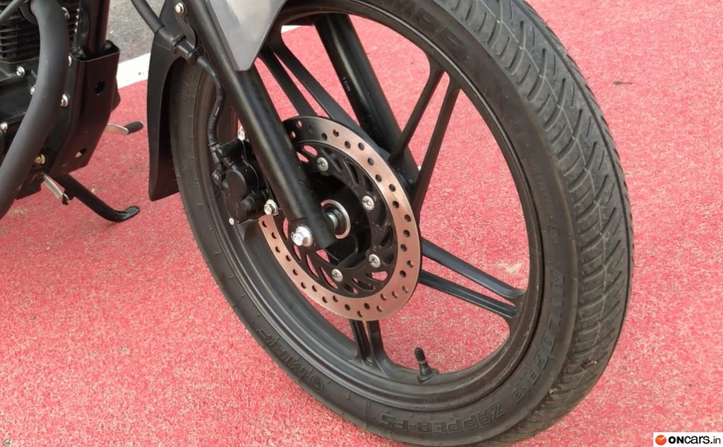 honda cb shine tubeless tyre air pressure