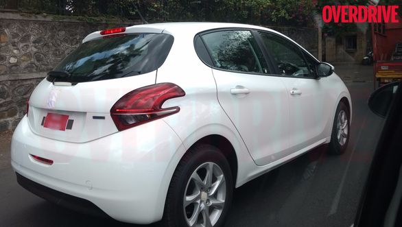 Peugeot begins its testing operations in India; 208 spotted | Find ... Peugeot begins its testing operations in India; 208 spotted | Find ...