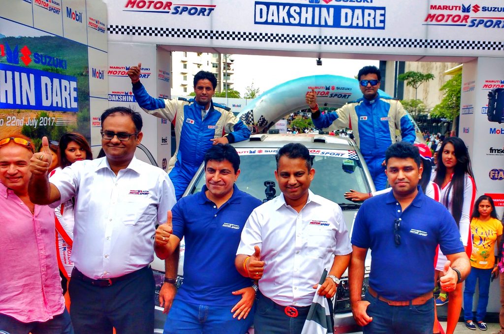 9th Edition of Maruti Suzuki Dakshin Dare flagged off today from Bengaluru