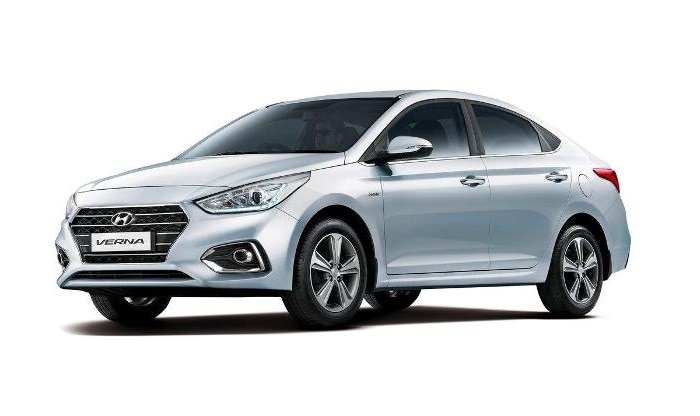Hyundai Verna 2017 - Sleek Silver Colour Option