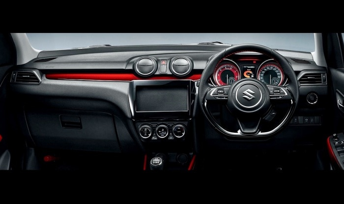 2017 Suzuki Swift Sport Interior