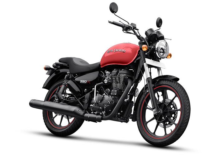 Royal Enfield Thunderbird X Roving Red Front Quarter