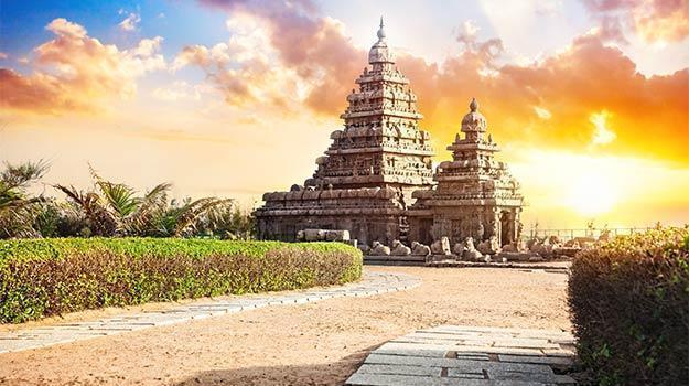 Image result for The Shore Temple, Mahabalipuram, Tamil Nadu