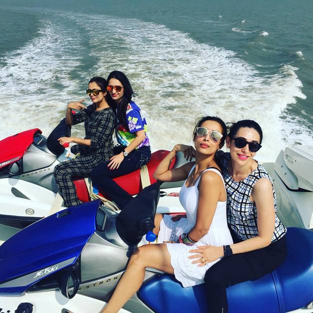 Image result for Malaika Arora returns India after family vacation