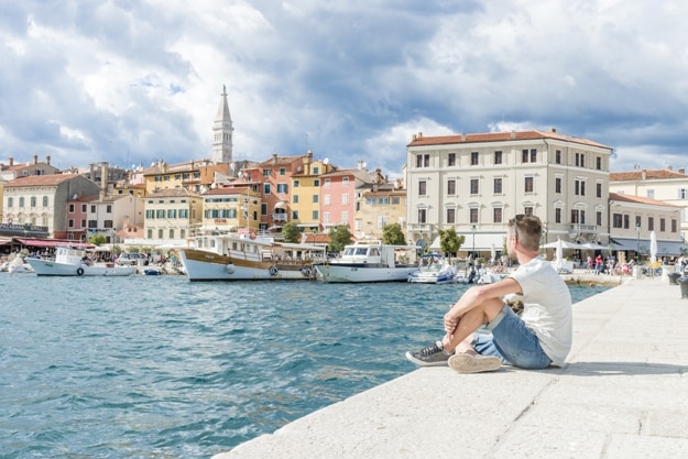 Photos of Rovinj, a Croatian Coastal City Along the Adriatic Sea