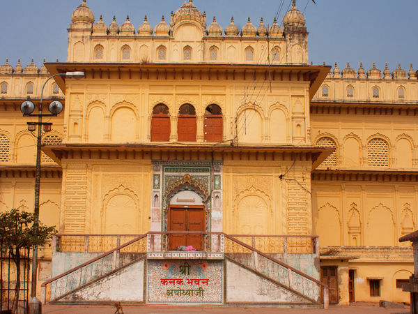 The Kanak Bhavan Temple In Ayodhya - Ayodhya - Uttar-Pradesh: Photos Of ...