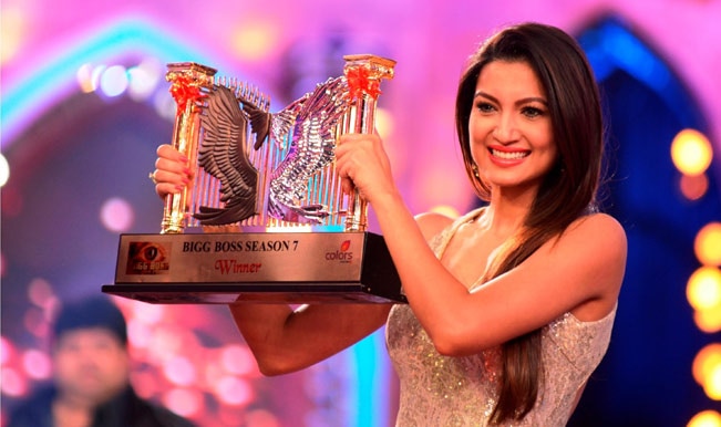 Gauhar Khan wins ‘Bigg Boss 7′, aims for superstardom Gauhar Khan wins ‘Bigg Boss 7′, aims for superstardom