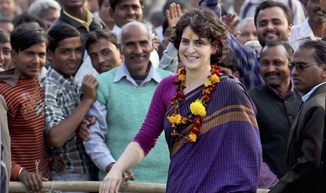 Priyanka Gandhi’s presence at Congress meet triggers speculation Priyanka Gandhi’s presence at Congress meet triggers speculation