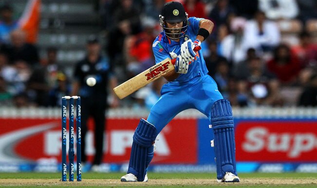 India vs New Zealand, 2nd ODI at Hamilton Virat-Kohli-of-India-bats-during-the-One-Day-International-match-between-New-Zealand-and-I