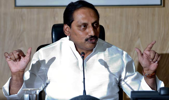 Andhra chief minister Kiran Reddy resigns; quits Congress Andhra chief minister Kiran Reddy resigns; quits Congress