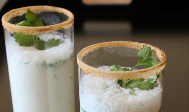 A glass of chilled buttermilk can be refreshing
