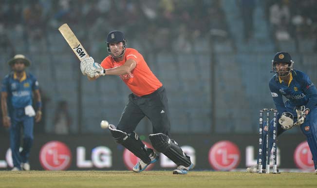 In pics: England vs Sri Lanka, ICC World T20 2014 Alex-Hales-of-England-bats-during-the-ICC-World-Twenty20-Bangladesh-2014-Group-1-match-between-England-and-Sr