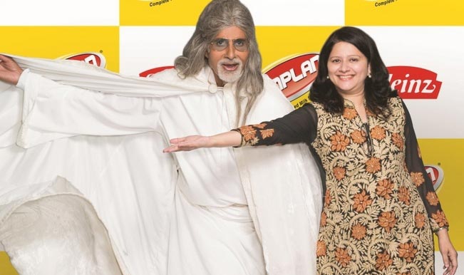Amitabh Bachchan and Seema Modi Amitabh Bachchan and Seema Modi