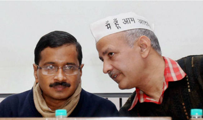 Arvind Kejriwal and Manish Shishodia
