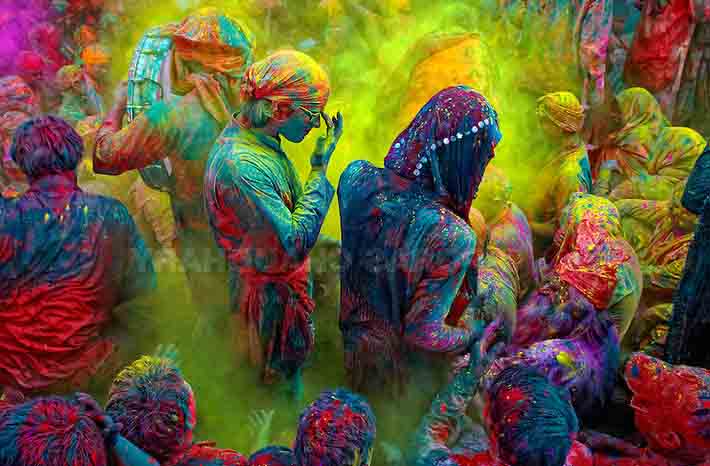 The fourday Holi folk festival of Sujanpur, which traces its origin 