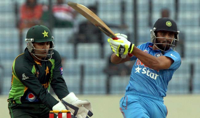Indian-batsman-Ravindra-Jadeja-in-action-during-the-6th-ODI