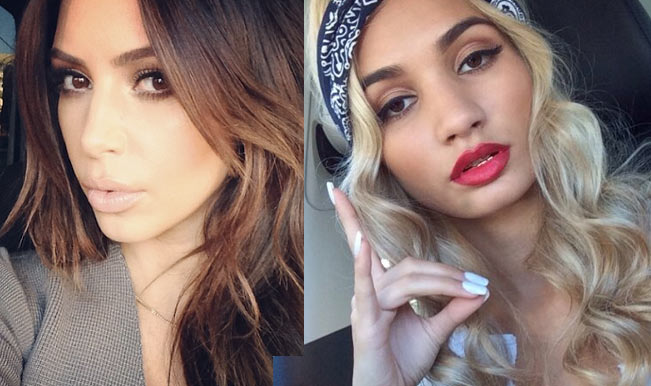 Kim Kardashian and Pia Mia Kim Kardashian and Pia Mia