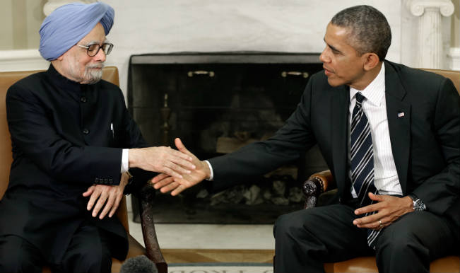 Manmohan and Barack Obama