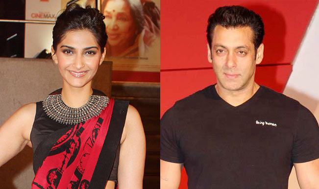 Sonam Kapoor and Salman Khan Sonam Kapoor and Salman Khan