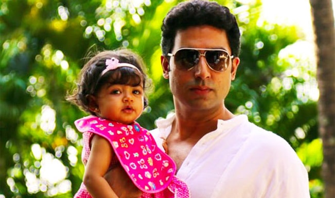 Aaradhya Bachchan with dad Abhishek Bachchan Aaradhya Bachchan with dad Abhishek Bachchan