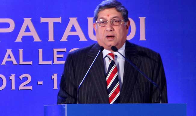 BCCI-President-N-Srinivasan-delivering-his-address-at-the-inaugural-Mansoor-Ali-Khan