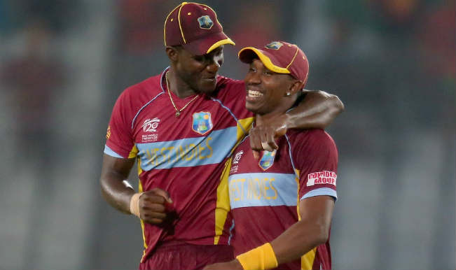 Darren Sammy and Dwyane Bravo