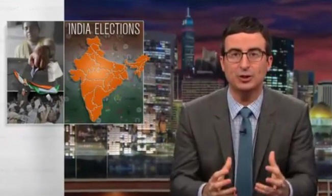 Viral: John Oliver on Indian Elections 2014 - Narendra Modi vs Rahul Gandhi Viral: John Oliver on Indian Elections 2014 - Narendra Modi vs Rahul Gandhi