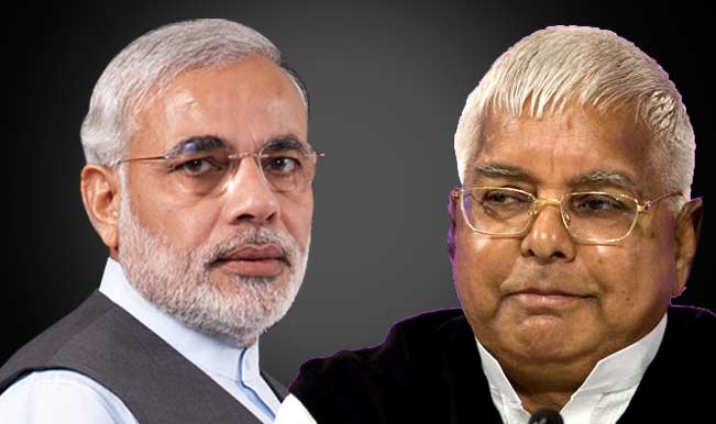 'Even a butcher is shy' of Narendra Modi, says RJD chief Lalu Prasad modi-lalu