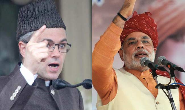 Narendra Modi blames Abdullah family for the exodus of Kashmiri Pandits; Omar return fires Narendra Modi blames Abdullah family for the exodus of Kashmiri Pandits; Omar return fires
