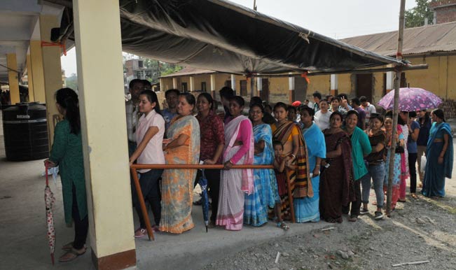 Madhya Pradhesh Polls: 42.29 % voting recorded till 2 PM Madhya Pradhesh Polls: 42.29 % voting recorded till 2 PM