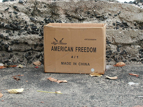 Isn't everything made there? Why should Freedom be any different