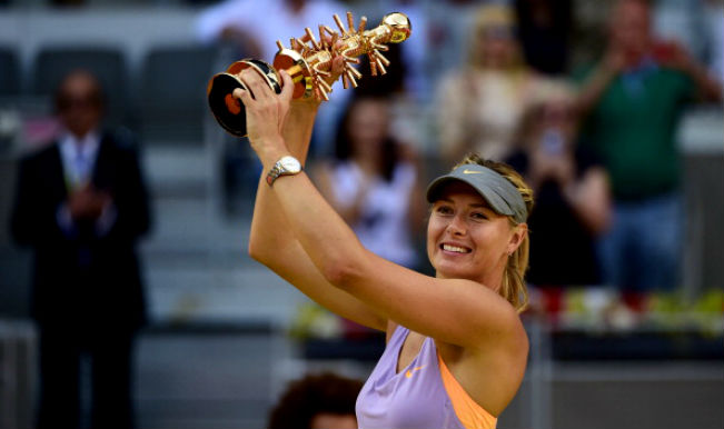 Maria Sharapova wins her first WTA Mutua Madrid Open title - India.com