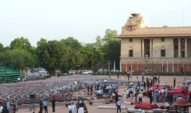 Preparations-for-swearing-in-ceremony-of-BJP-parliamentary-party-leader-Narendra-Modi-as-prime-minist