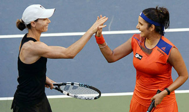 Sania Mirza and Cara Black