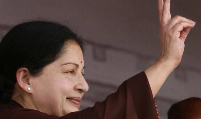 AIADMK upbeat ahead of counting in Tamil Nadu - tamil-nadu-chief-minister-and-aiadmk-supremo-j-jayalalithaa-1