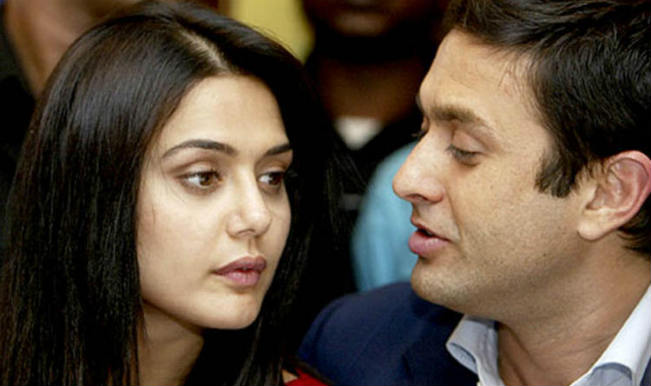 Ness Wadia and Preity Zinta