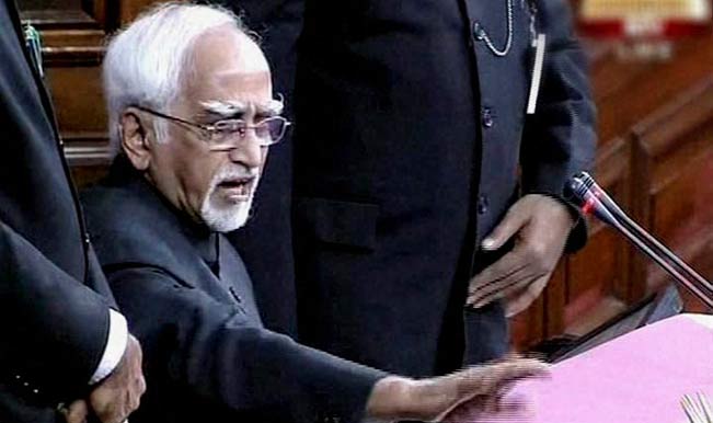 Pursuit of world peace is fundamental tenet of India’s foreign policy: Hamid Ansari Pursuit of world peace is fundamental tenet of India’s foreign policy: Hamid Ansari