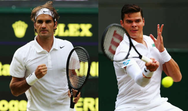 Roger Federer vs Milos Raonic
